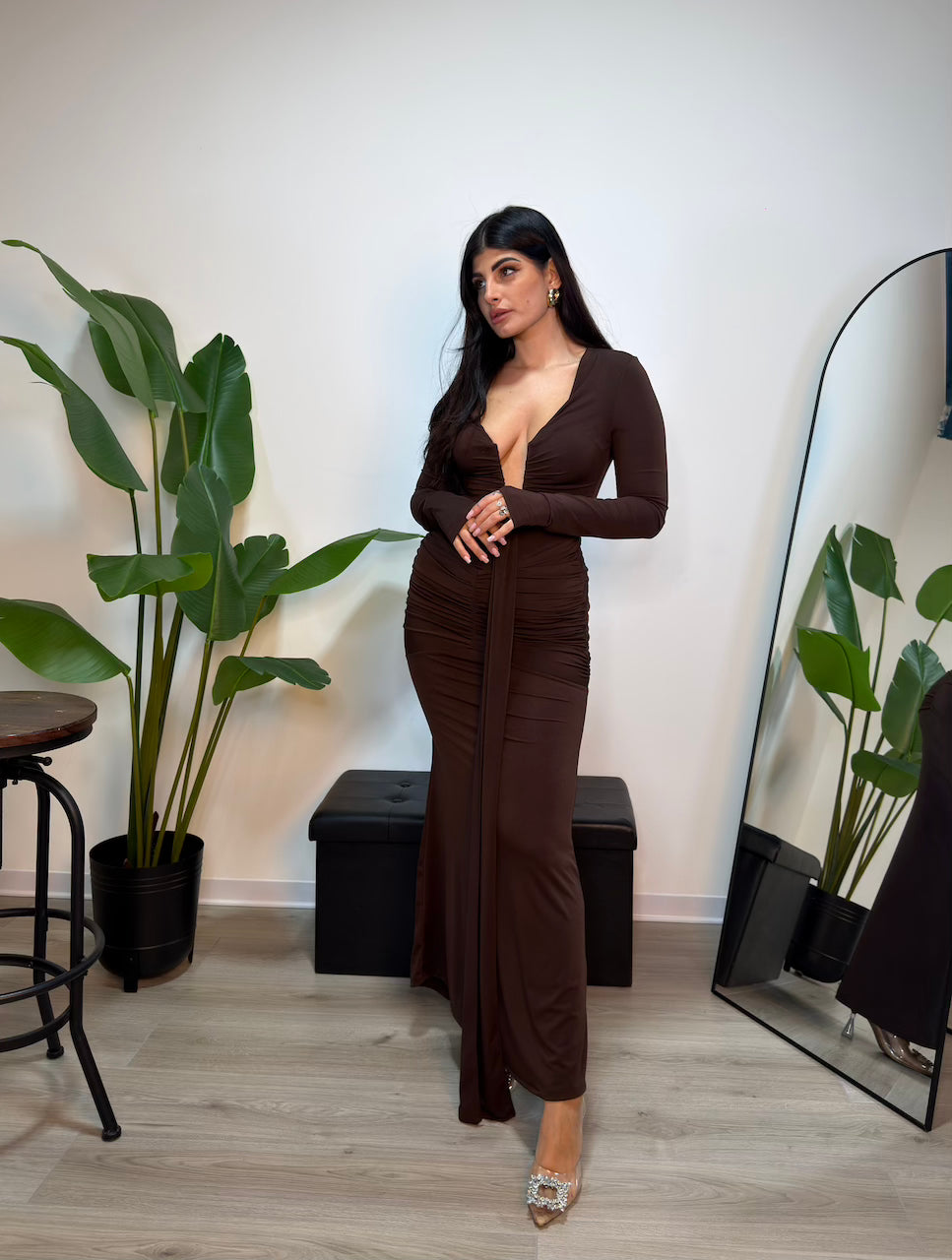 Abito Silhouette Brown