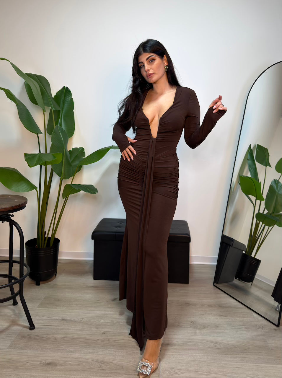 Abito Silhouette Brown