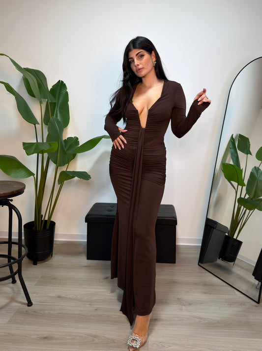 Abito Silhouette Brown