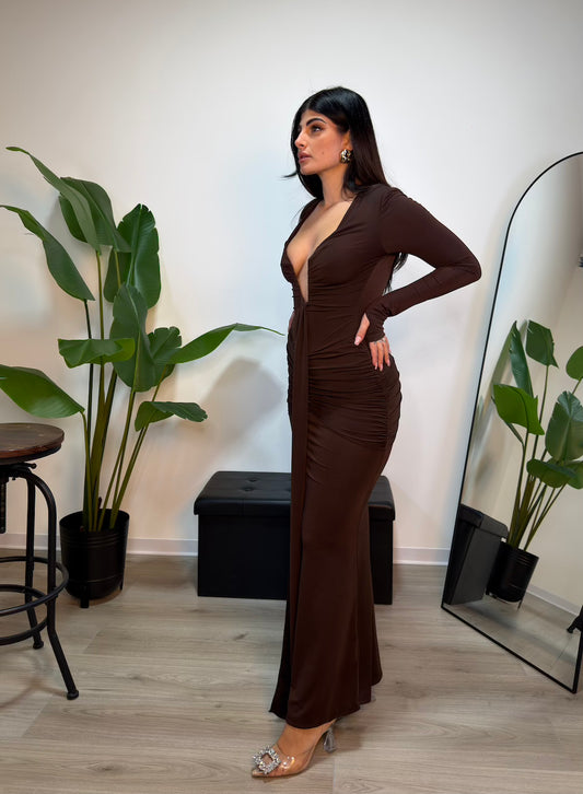 Abito Silhouette Brown