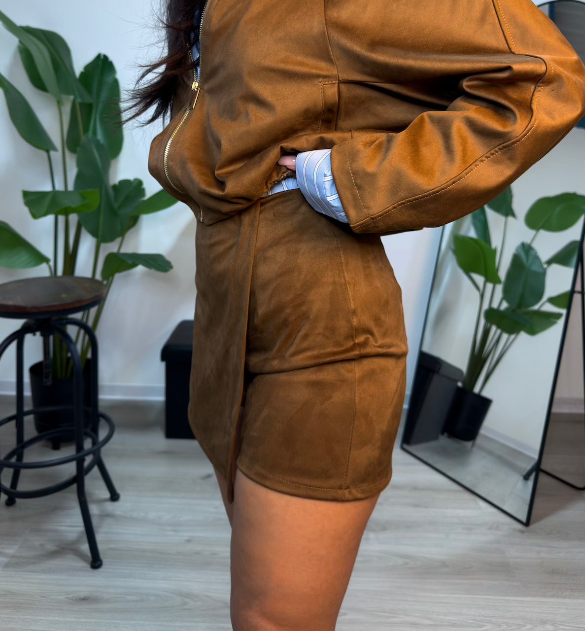 Gonna/Pantaloncino Suede Touch